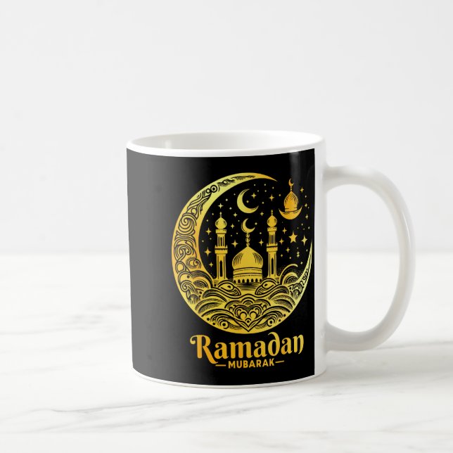 Ramadan Kareem Happy Fasting Ramadan Mubarak Islam Kaffeetasse (Rechts)