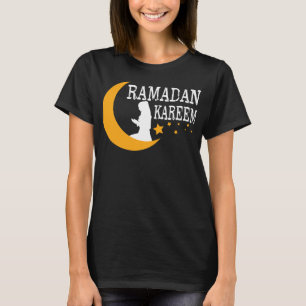 Ramadan Kareem Heiliger Monat Hijab-Mädchen Islam T-Shirt