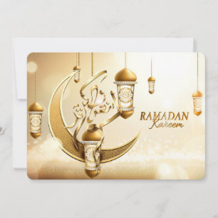 Ramadan Kareem Holiday Card Feiertagskarte