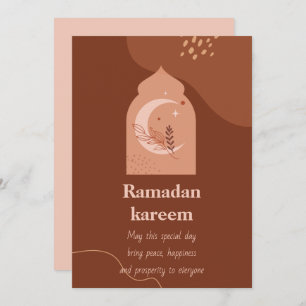 Ramadan Kareem Holiday Card Feiertagskarte