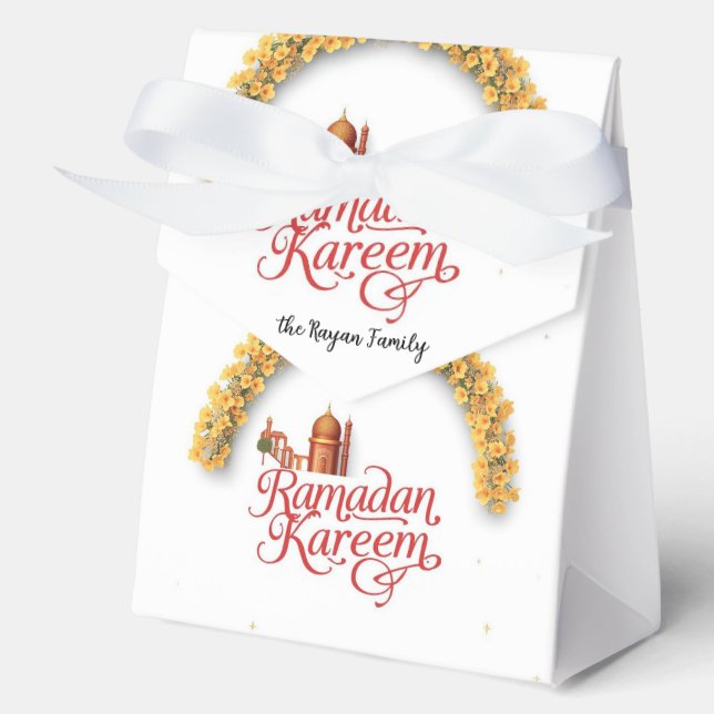 Ramadan Kareem holiday personalized Geschenkschachtel (Vorderseite)