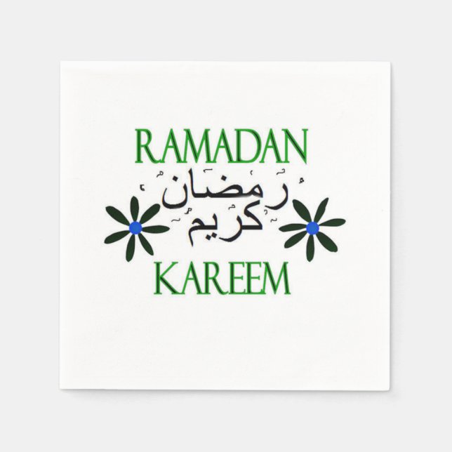 Ramadan Kareem Islamic Serviette (Vorderseite)