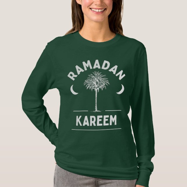 Ramadan Kareem islamisch arabisch T-Shirt (Vorderseite)