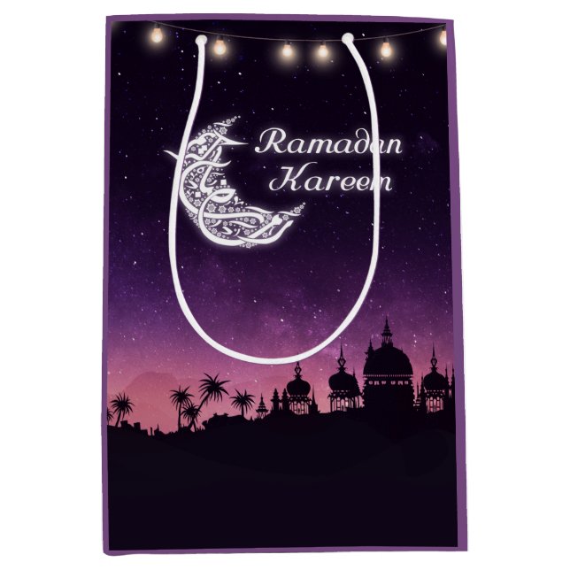 Ramadan Kareem Mittlere Geschenktüte (Vorderseite)