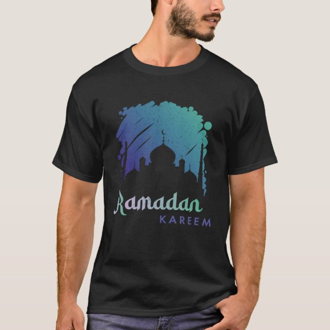 Ramadan Kareem Mubarak Muslim Muslim month of fast T-Shirt (Vorderseite)