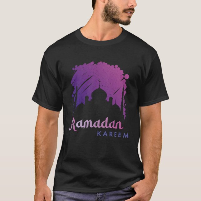 Ramadan Kareem Mubarak Muslim Muslim month of fast T-Shirt (Vorderseite)
