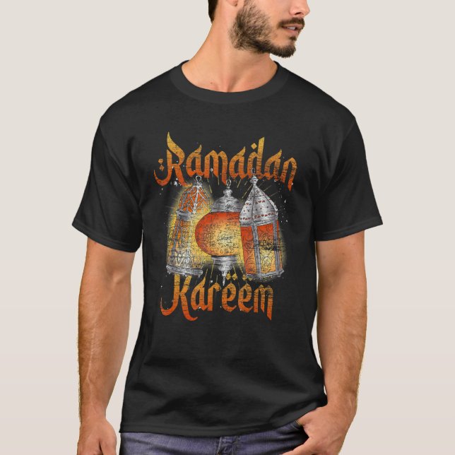 Ramadan Kareem Muslim Fasting Islamic Celebration T-Shirt (Vorderseite)