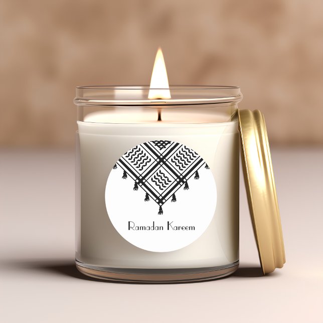 Ramadan Kareem Palästina Kuffeyyeh Sticker (Von Creator hochgeladen)