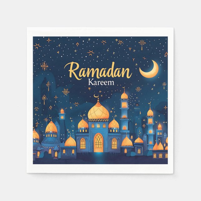 Ramadan Kareem Paper Napkin Serviette (Vorderseite)