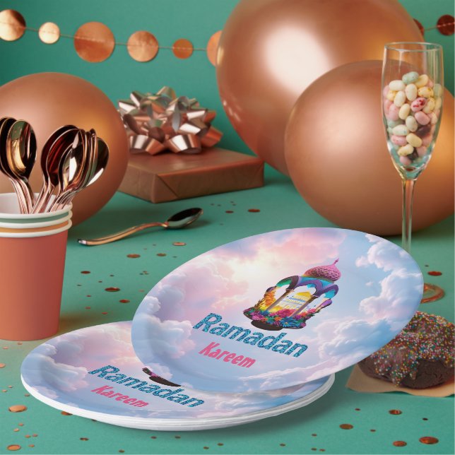 Ramadan Kareem Pappteller (Multi)
