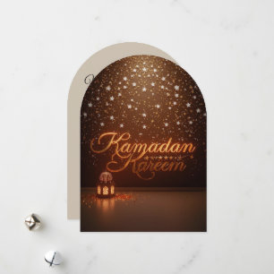 Ramadan Kareem Personalisierte Feiertagskarte