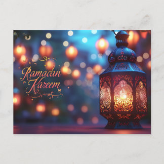 Ramadan Kareem Postcard Feiertagspostkarte