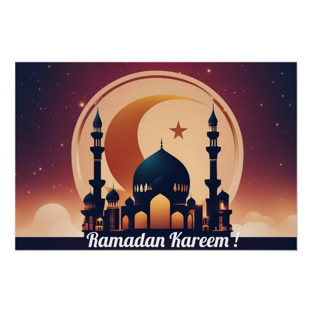 Ramadan Kareem ! Poster (Vorderseite)