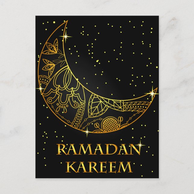Ramadan Kareem Postkarte (Vorderseite)