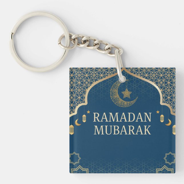 Ramadan Kareem Ramadan Mubarak Keychain Schlüsselanhänger (Vorderseite)