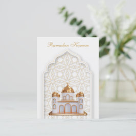 Ramadan Kareem Ramadan Mubarak Postcard Postkarte