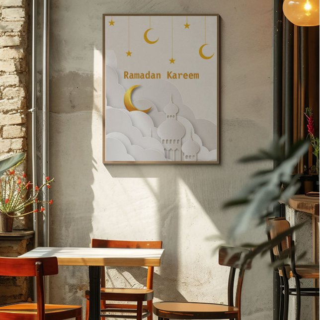 Ramadan Kareem Ramadan Mubarak Poster (Von Creator hochgeladen)
