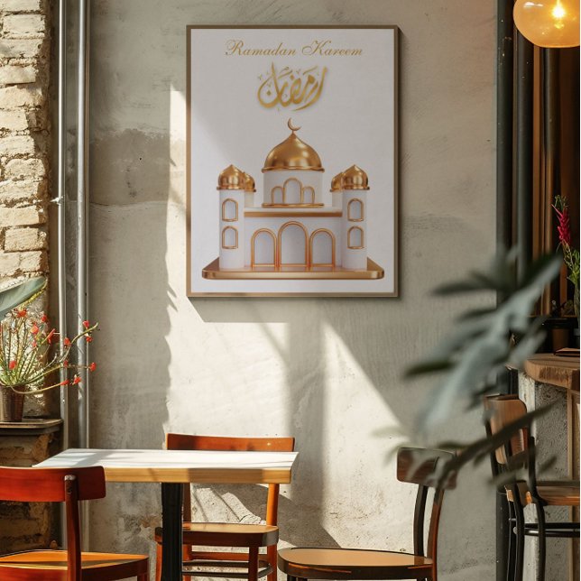 Ramadan Kareem Ramadan Mubarak Poster (Von Creator hochgeladen)