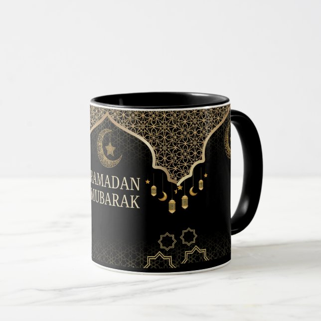 Ramadan Kareem Ramadan Mubarak Tasse (VorderseiteRechts)