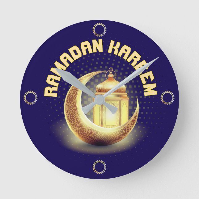 RAMADAN KAREEM RUNDE WANDUHR (Vorderseite)