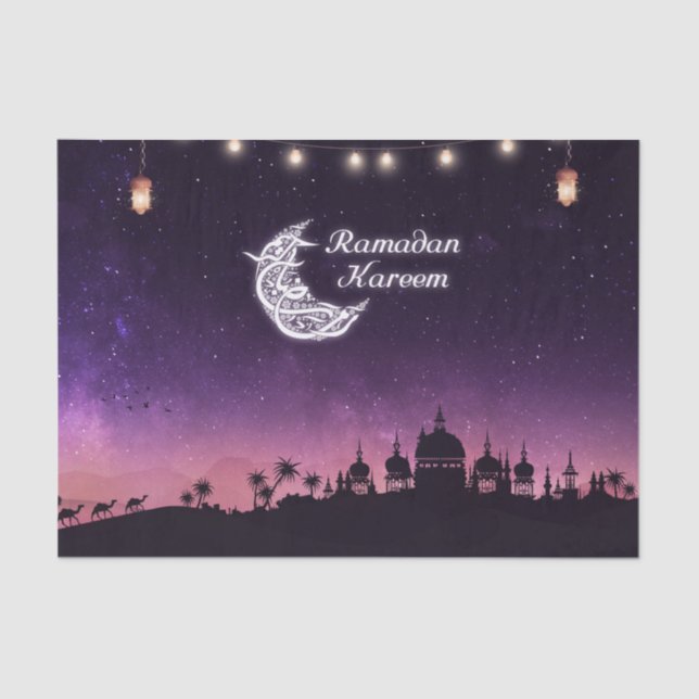 Ramadan Kareem Seidenpapier (Vorderseite)