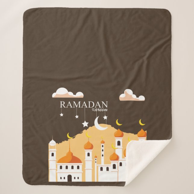 Ramadan Kareem Sherpadecke (Vorderseite)