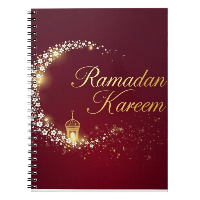 Ramadan Kareem them Notbook gift Notizblock (Vorderseite)