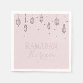 Ramadan Kareem Thema Napkin zum Feiern Serviette