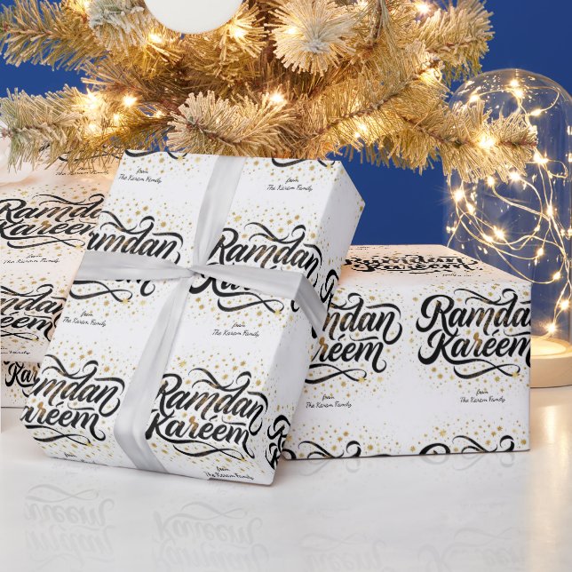 Ramadan Kareem theme gift paper for celebration Geschenkpapier (Feiertage)