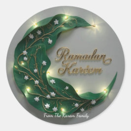 Ramadan Kareem theme gift Sticker for celebration
