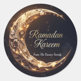 Ramadan Kareem theme gift Sticker for celebration