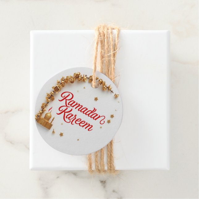 Ramadan Kareem theme gift Sticker for celebration  Geschenkanhänger (Beispiel)