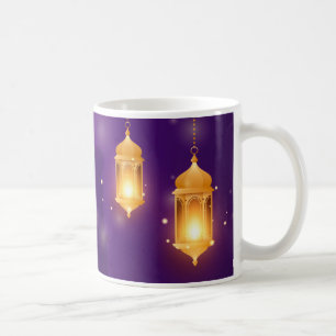 Ramadan Kareem Willkommen Lila Heiliger Monat Kaffeetasse