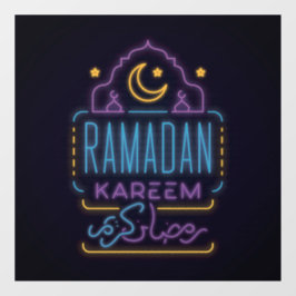 Ramadan Kareem Zuhause oder Business Window Sticke Fensteraufkleber