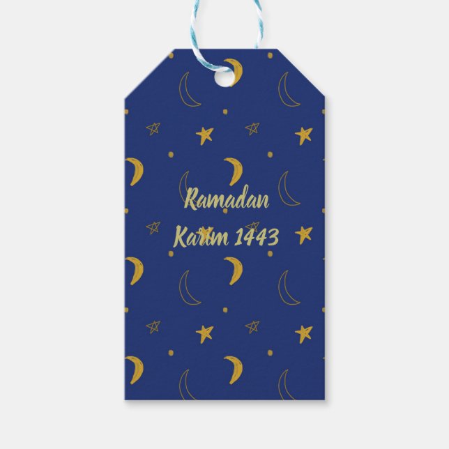 Ramadan Karim Geschenkanhänger (Vorderseite)