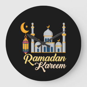 Ramadan Karim Große Wanduhr