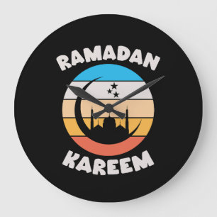 Ramadan Karim Große Wanduhr
