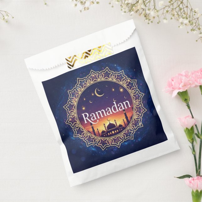 Ramadan Karim Mubarak Halbmond Islam Iftar Suhur Geschenktütchen (Versiegelt)