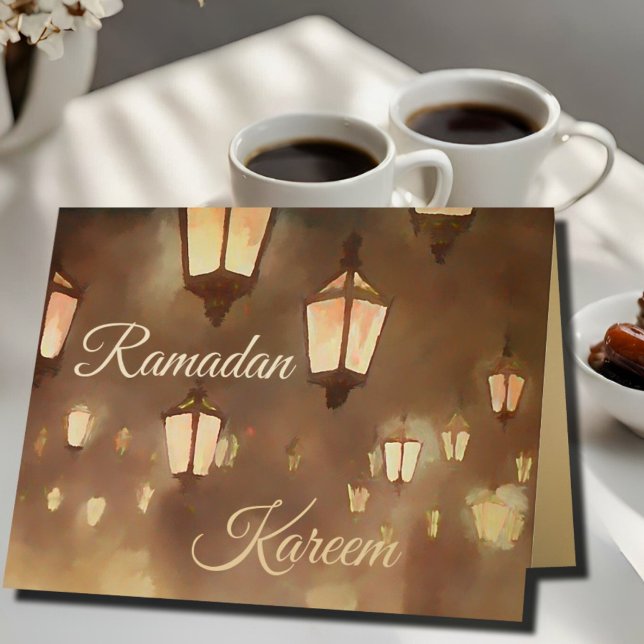 Ramadan-Lampen - Gemälde Karte (Von Creator hochgeladen)