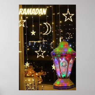 Ramadan Laterne. Poster