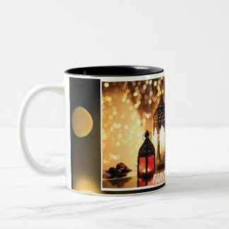 Ramadan-Laterne. Zweifarbige Tasse