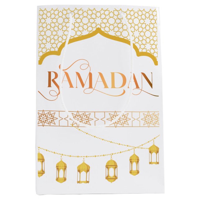 RAMADAN MITTLERE GESCHENKTÜTE (Vorderseite)
