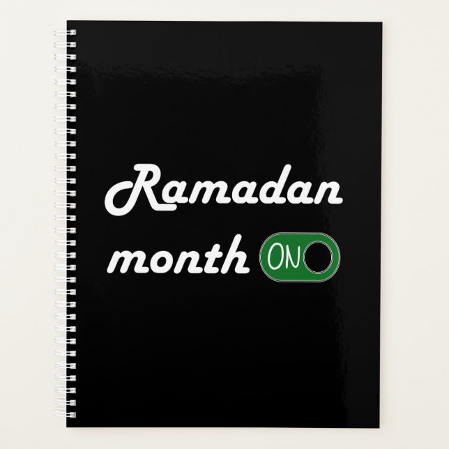 Ramadan Monat (ON)  Planer (Vorderseite)