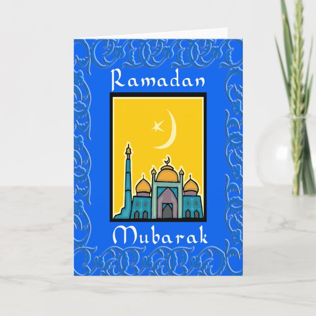 Ramadan Mubarak Card Karte (Vorderseite)