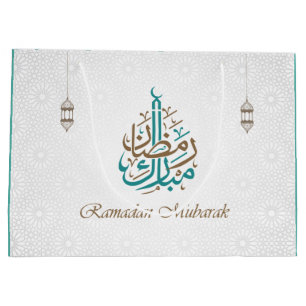 Ramadan Mubarak/Eid Mubarak fertigen besonders an Große Geschenktüte