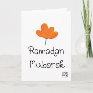 Ramadan Mubarak - Einfach Karte