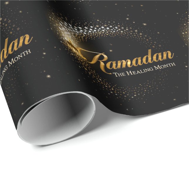 Ramadan MubaraK Holiday  Geschenkpapier (Rolleneckpunkt)