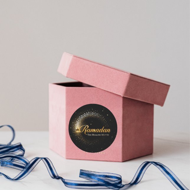 Ramadan MubaraK Holiday  Runder Aufkleber (Von Creator hochgeladen)