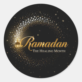 Ramadan MubaraK Holiday  Runder Aufkleber