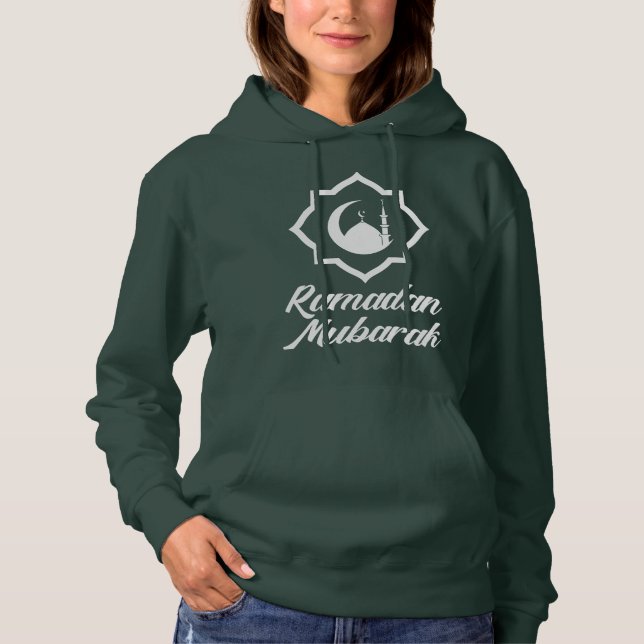 Ramadan Mubarak Hoodie (Vorderseite)